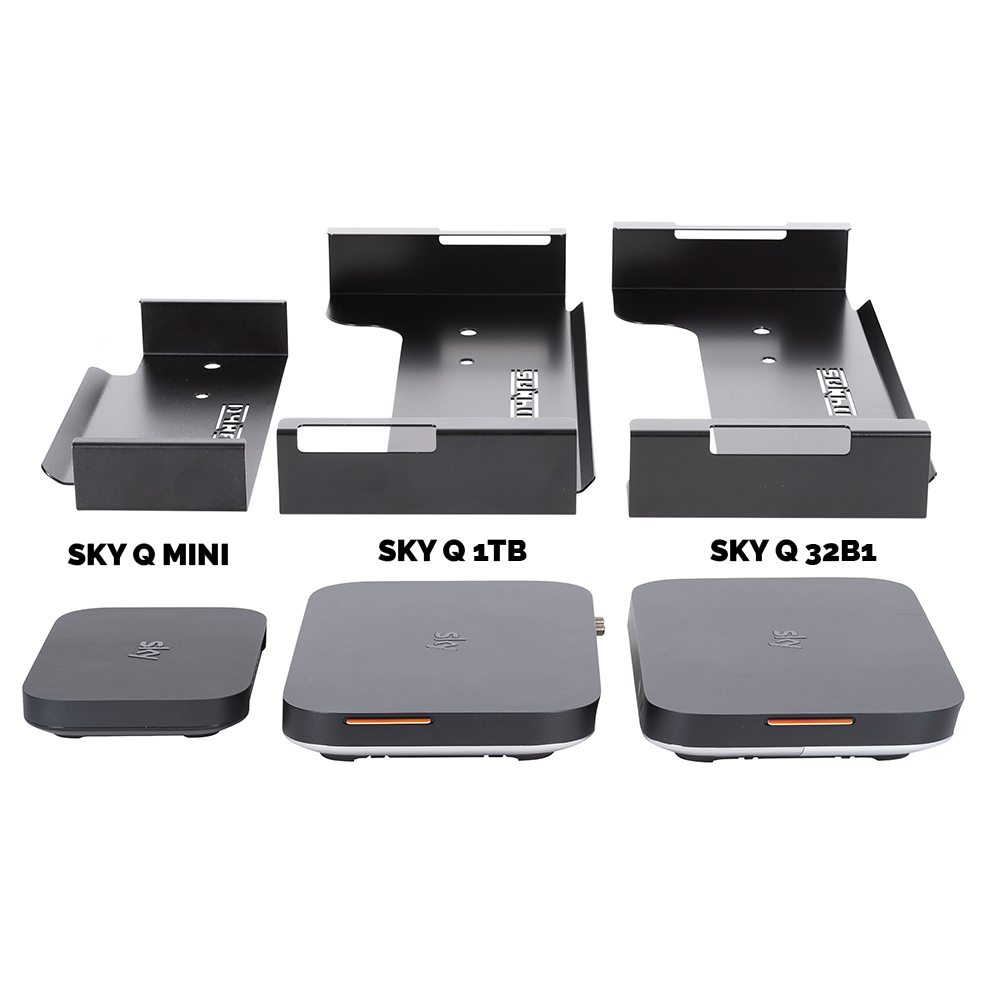 Sky Box Wall Mount Dynas Bracket for Sky Q Box Dynas Ltd