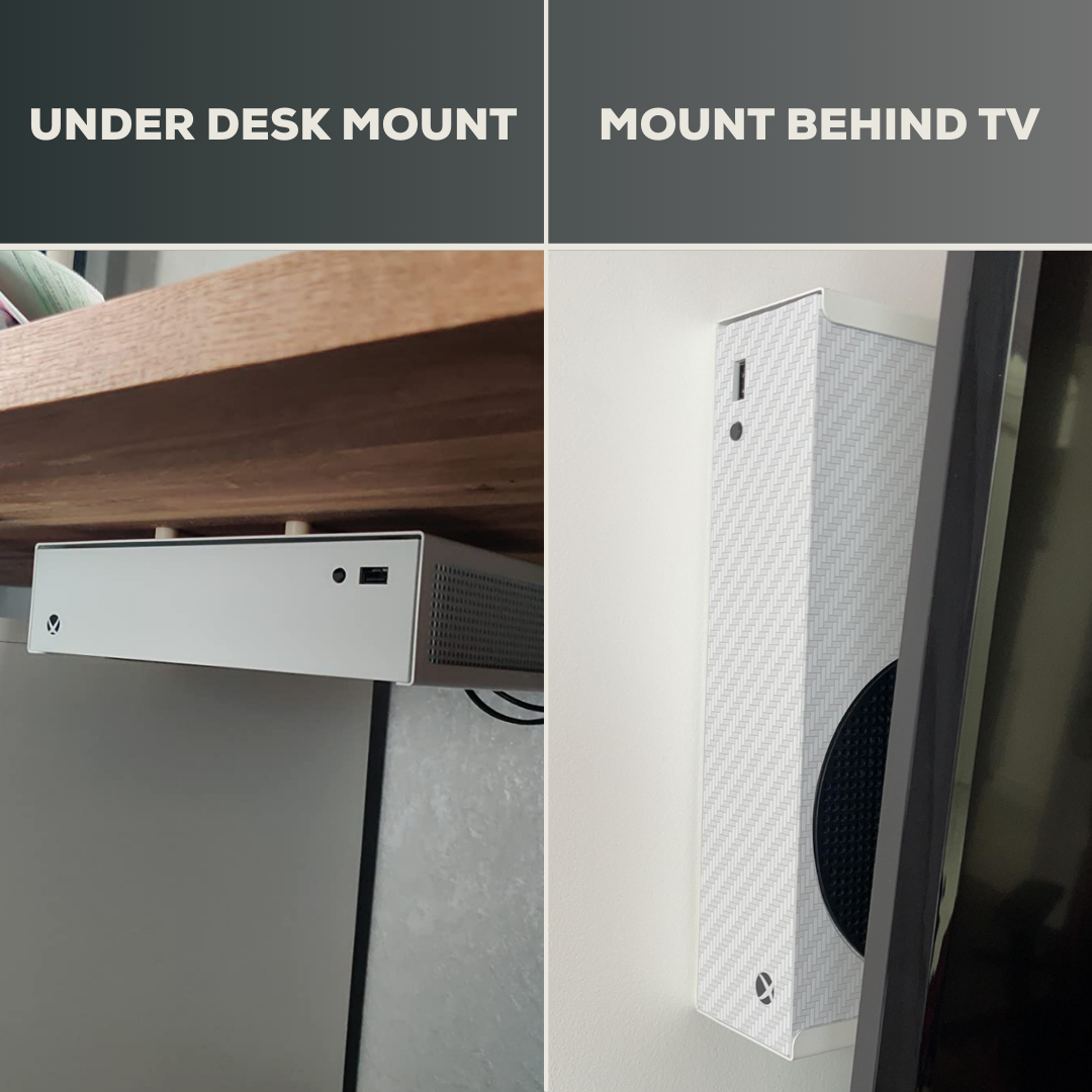 series s under desk mount